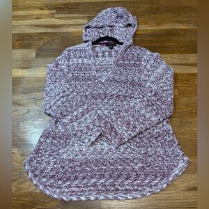 STYLE & CO hooded knit sweater